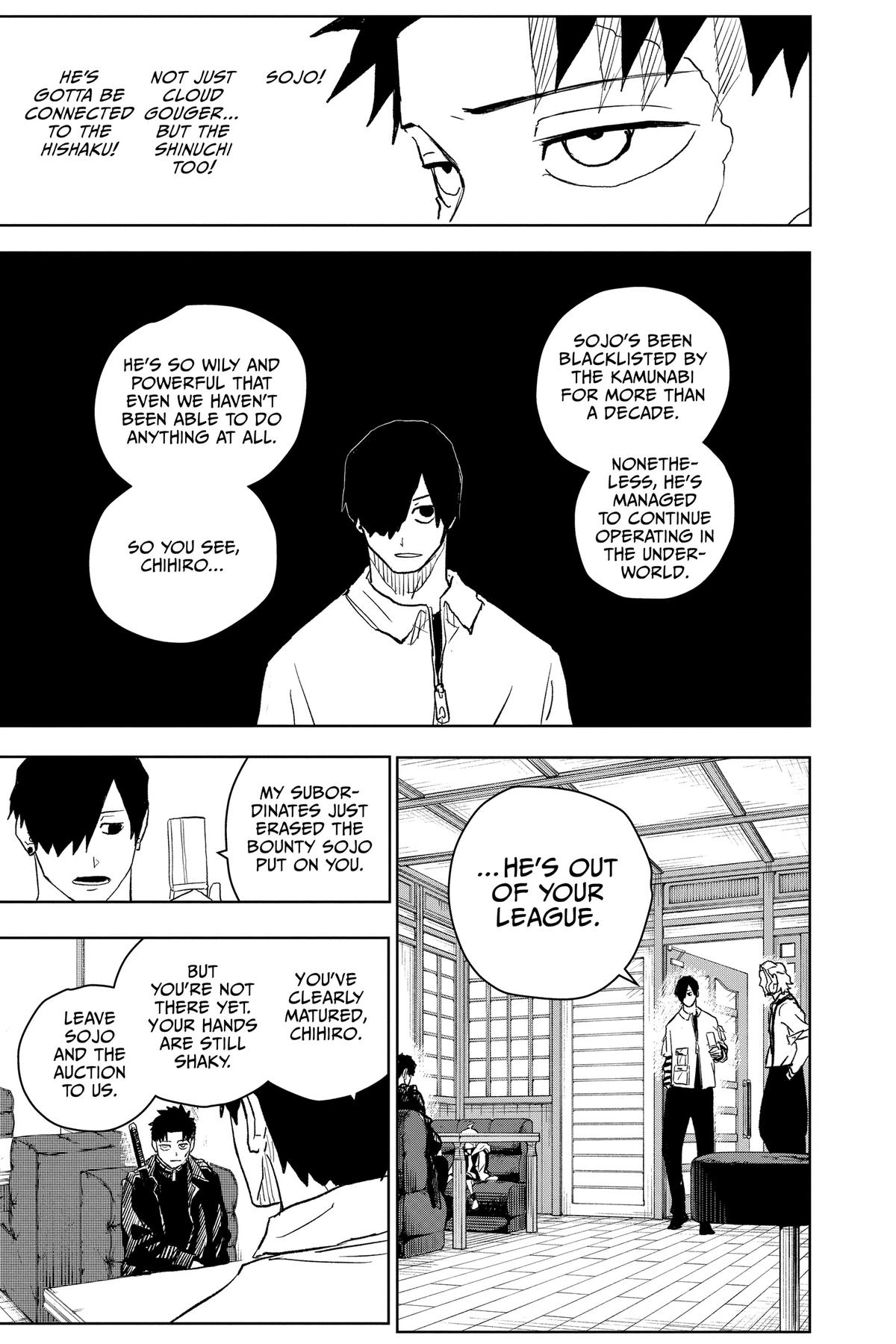 Kagurabachi Manga Chapter 7 page 15 - Smoke Signal