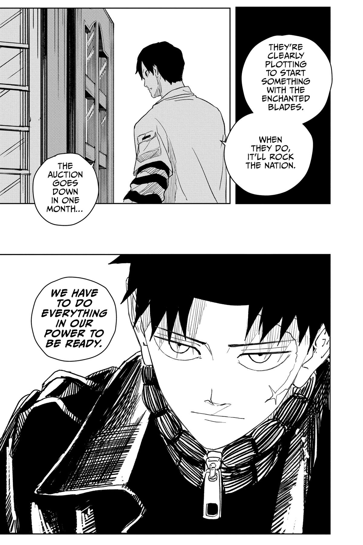 Kagurabachi Manga Chapter 7 page 17 - Smoke Signal