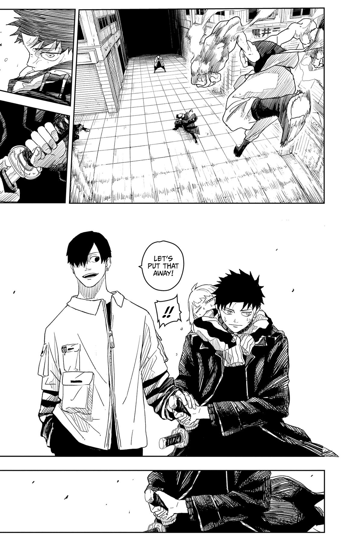 Kagurabachi Manga Chapter 7 page 3 - Smoke Signal