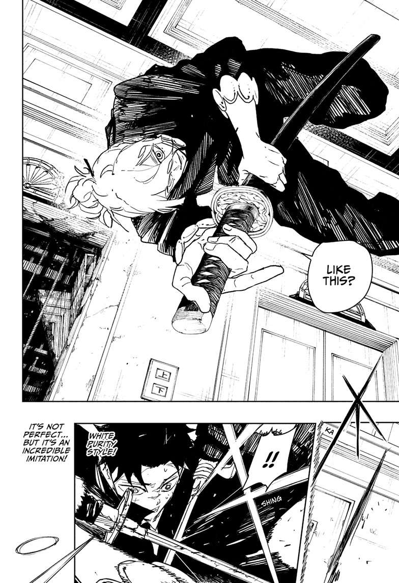 Kagurabachi Manga Chapter 70 page 11 - Iai White Purity Style