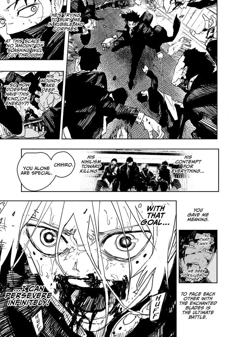 Kagurabachi Manga Chapter 77 page 12 - No Longer Relevant