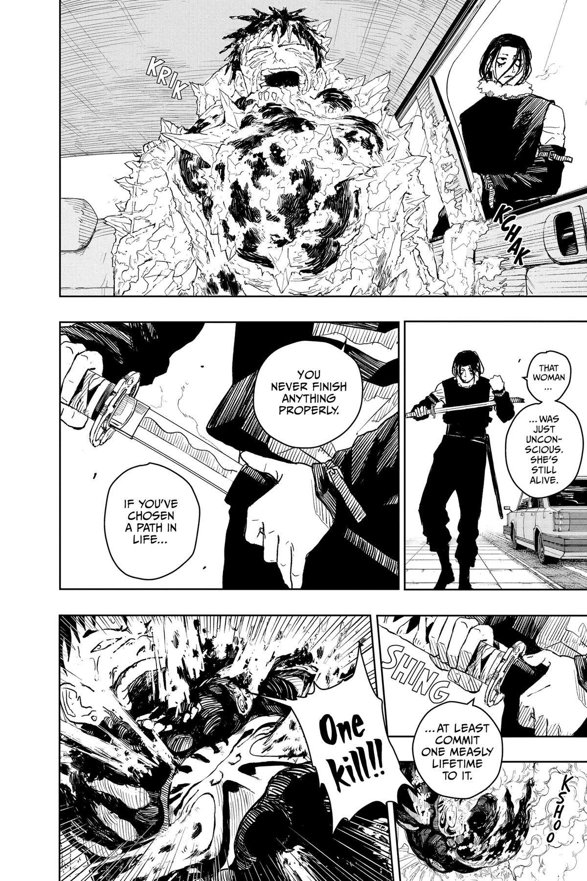 Kagurabachi Manga Chapter 8 page 10 - Norisaku Madoka: I Will Change