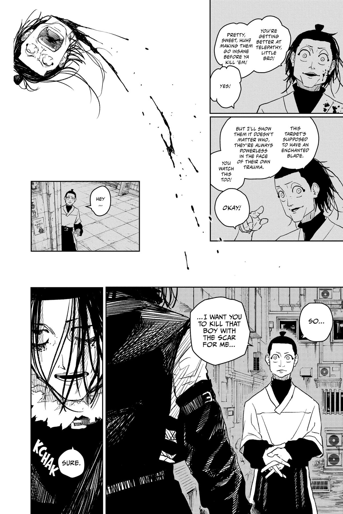 Kagurabachi Manga Chapter 8 page 12 - Norisaku Madoka: I Will Change