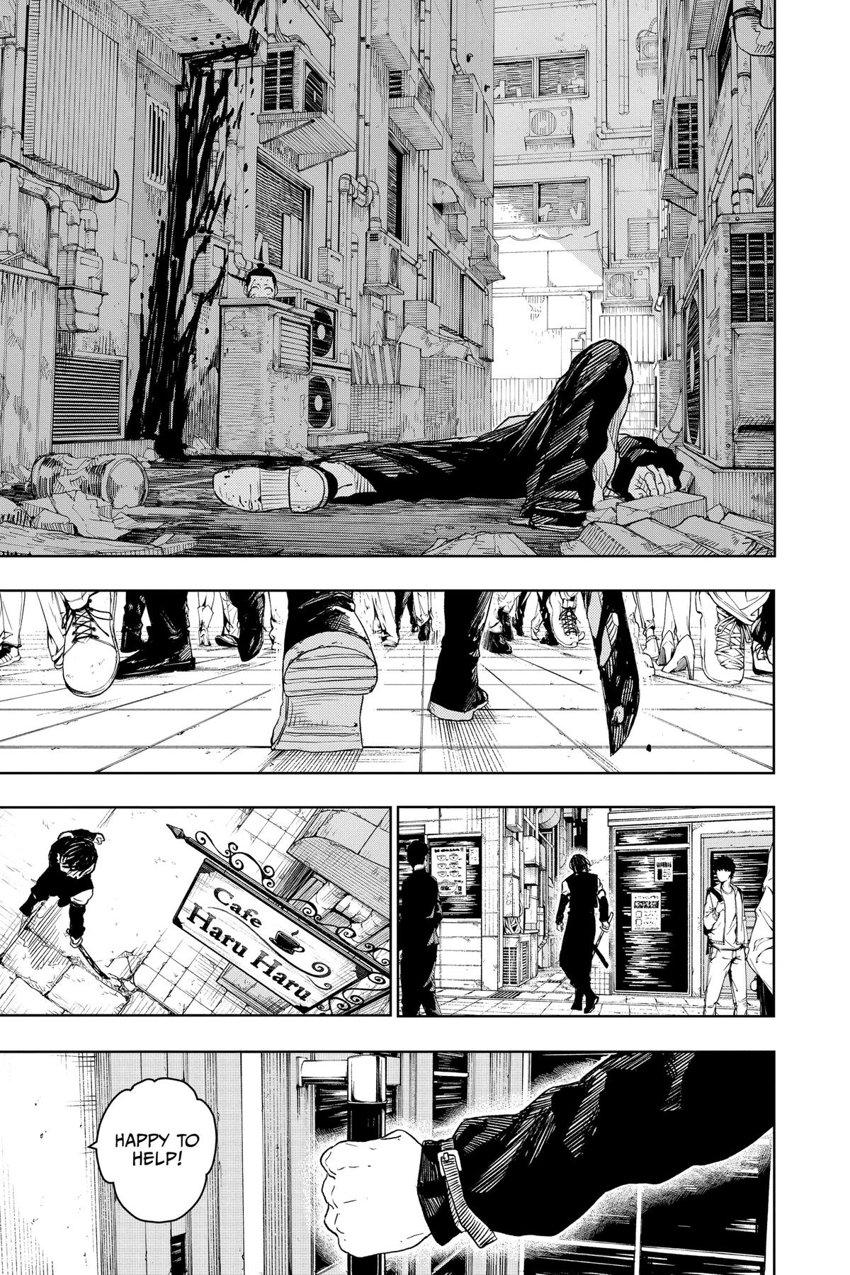 Kagurabachi Manga Chapter 8 page 15 - Norisaku Madoka: I Will Change