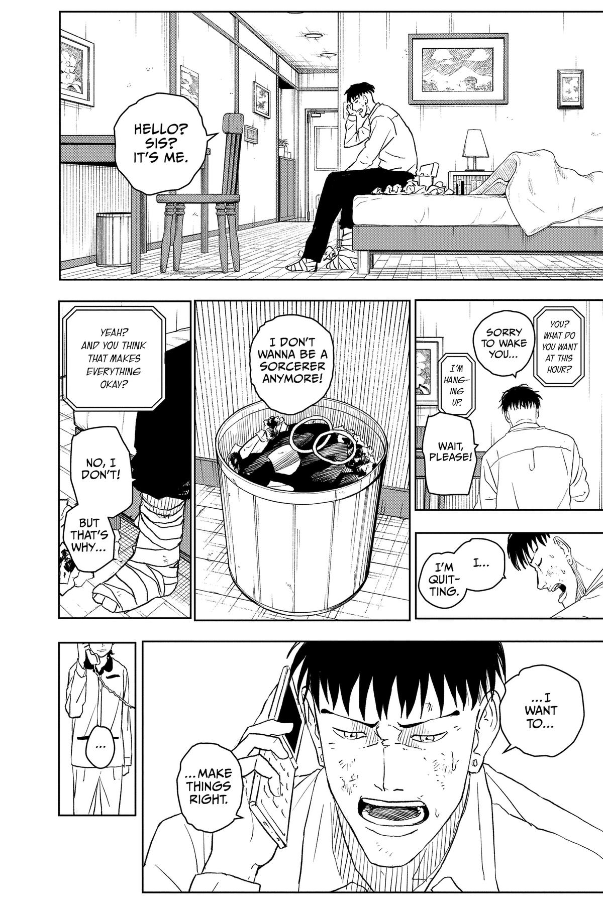 Kagurabachi Manga Chapter 8 page 6 - Norisaku Madoka: I Will Change