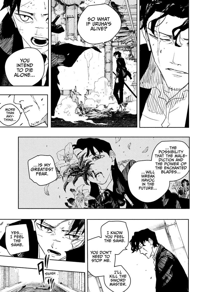 Kagurabachi Manga Chapter 82 page 12 - Enten Vs. Tobimune