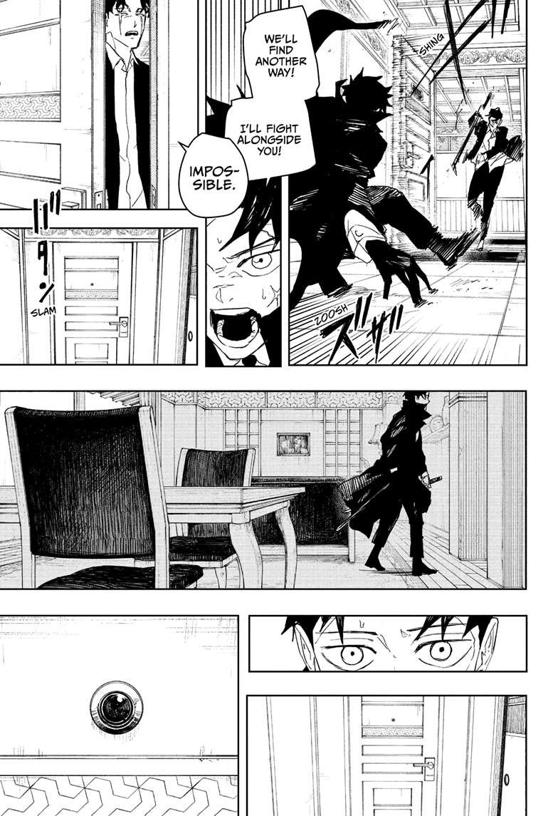 Kagurabachi Manga Chapter 82 page 14 - Enten Vs. Tobimune