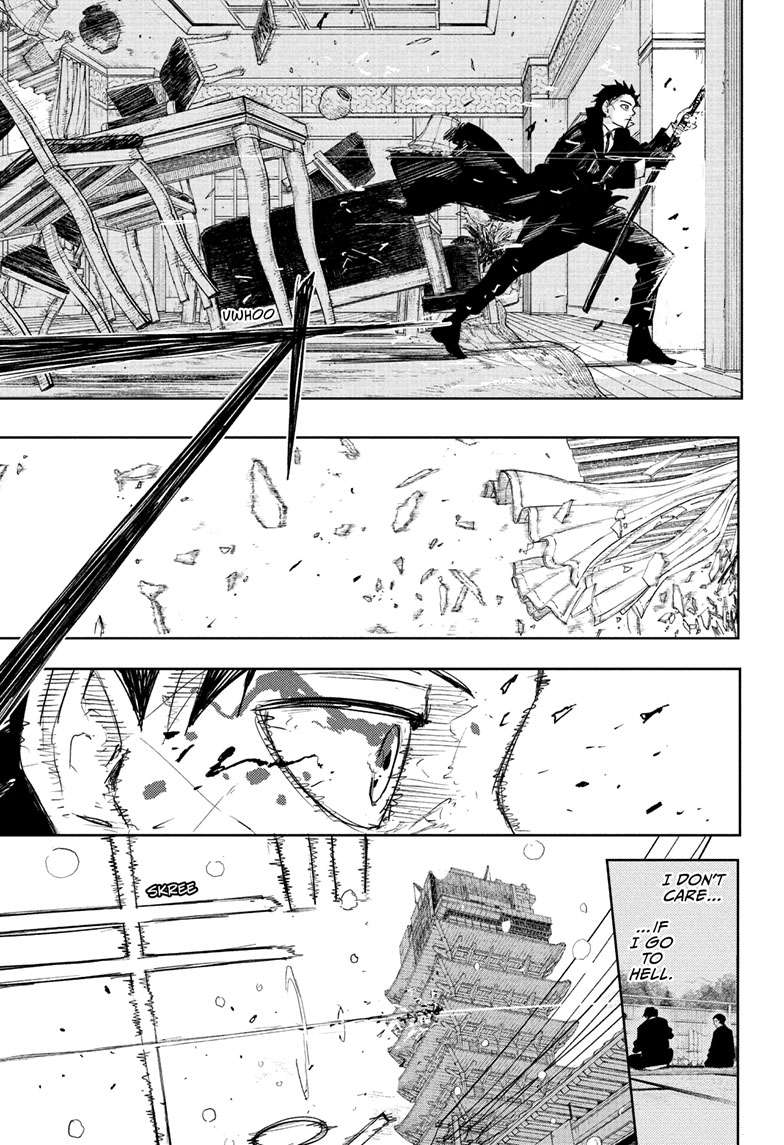 Kagurabachi Manga Chapter 82 page 18 - Enten Vs. Tobimune