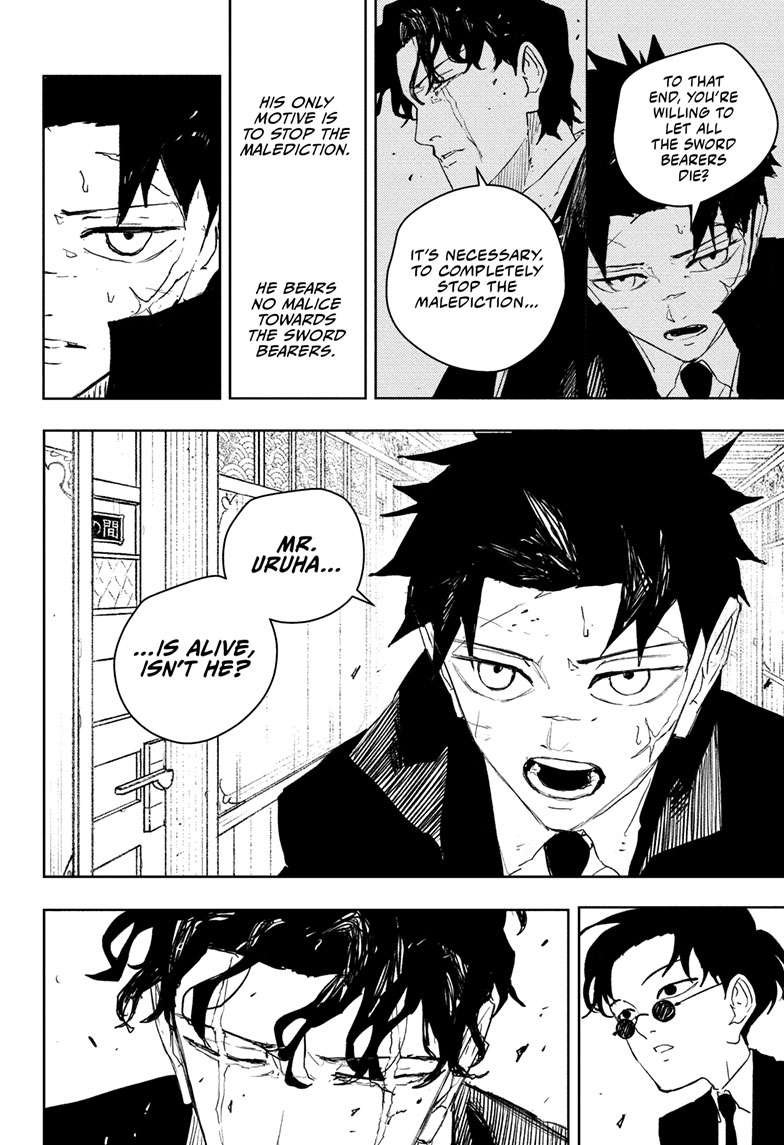 Kagurabachi Manga Chapter 82 page 3 - Enten Vs. Tobimune