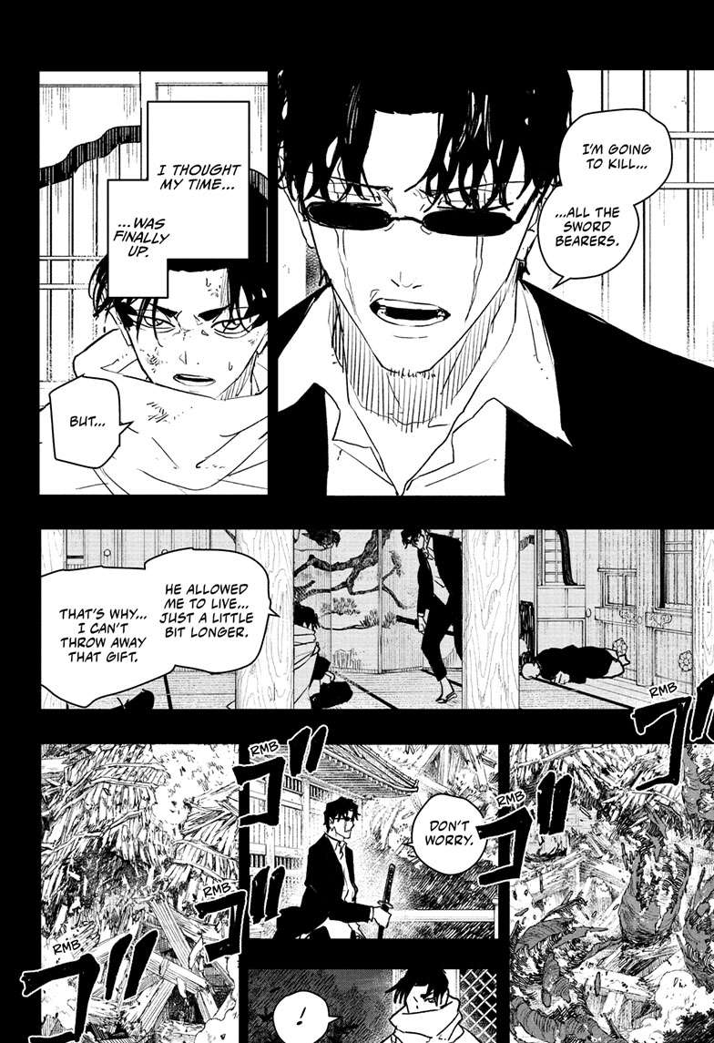 Kagurabachi Manga Chapter 82 page 5 - Enten Vs. Tobimune