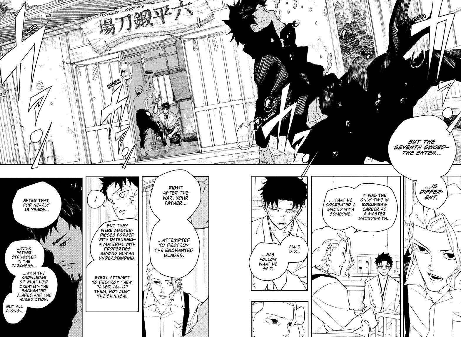 Kagurabachi Manga Chapter 83 page 14 - Enten