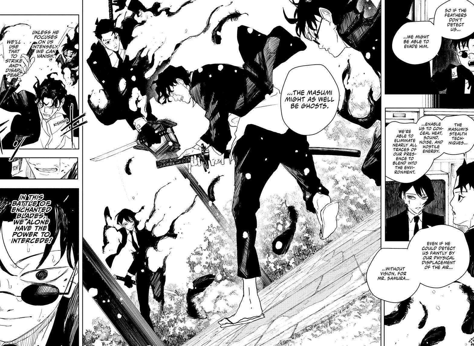 Kagurabachi Manga Chapter 84 page 12 - The Wounded