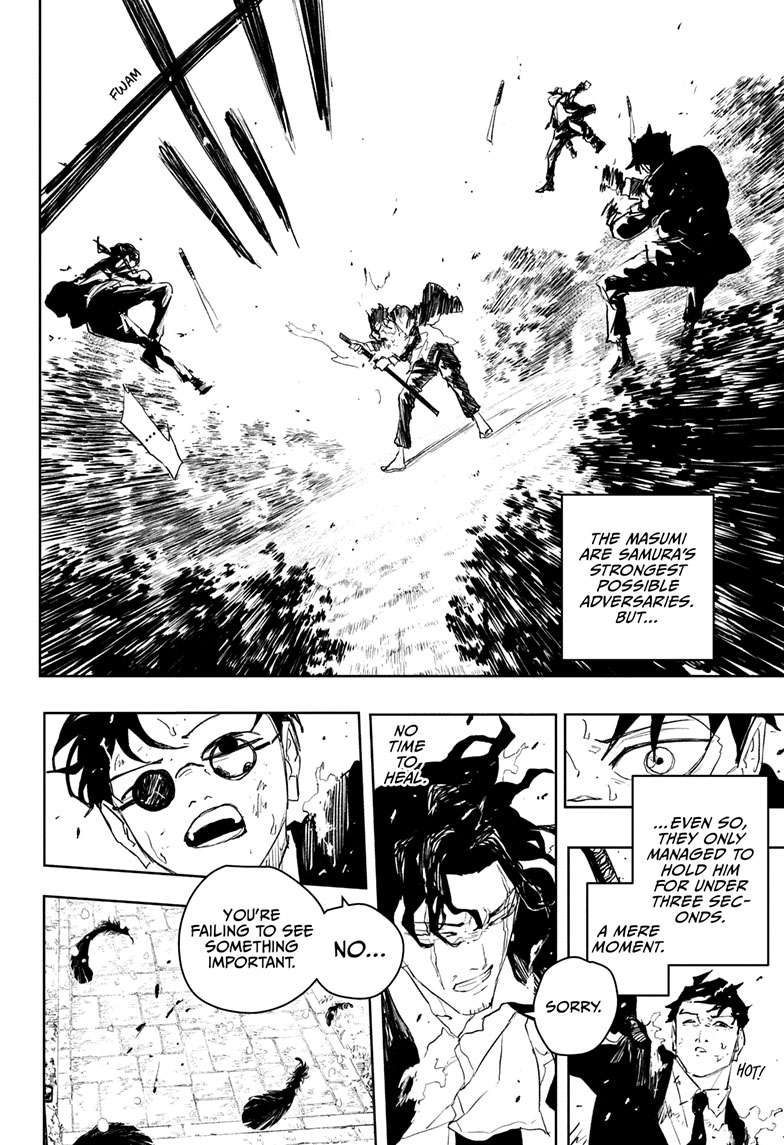 Kagurabachi Manga Chapter 84 page 15 - The Wounded