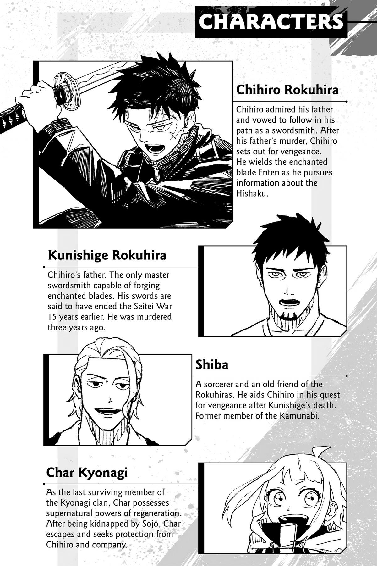 Kagurabachi Manga Chapter 9 page 5 - Enten vs. Cloud Gouger