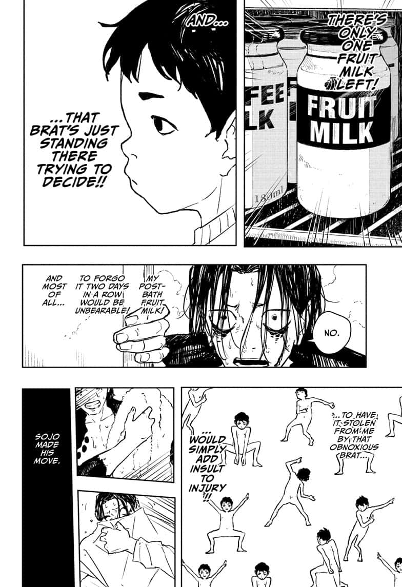 Kagurabachi Manga Chapter 92.5 page 14 - Genichi Sojo's Bathhouse Quest 2