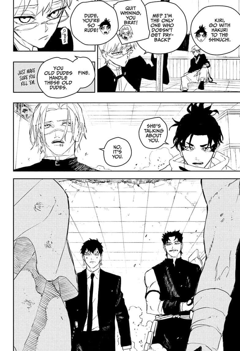 Kagurabachi Manga Chapter 92 page 2 - The Swordsmen