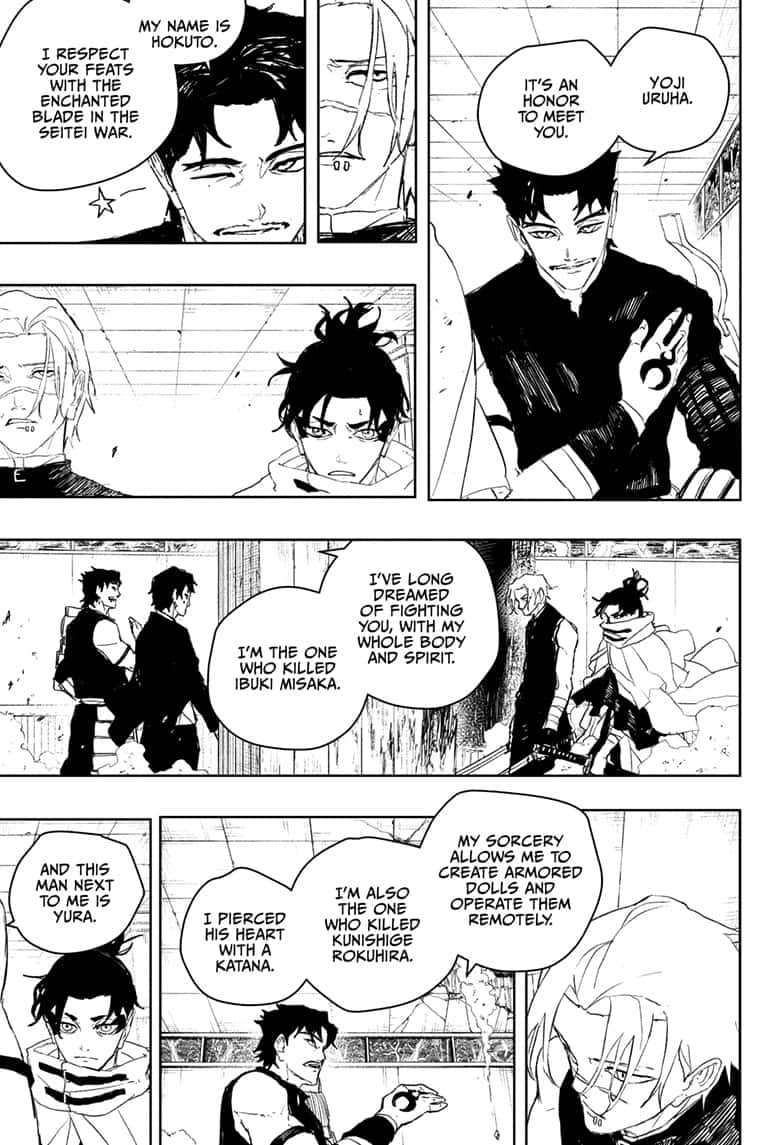 Kagurabachi Manga Chapter 92 page 3 - The Swordsmen