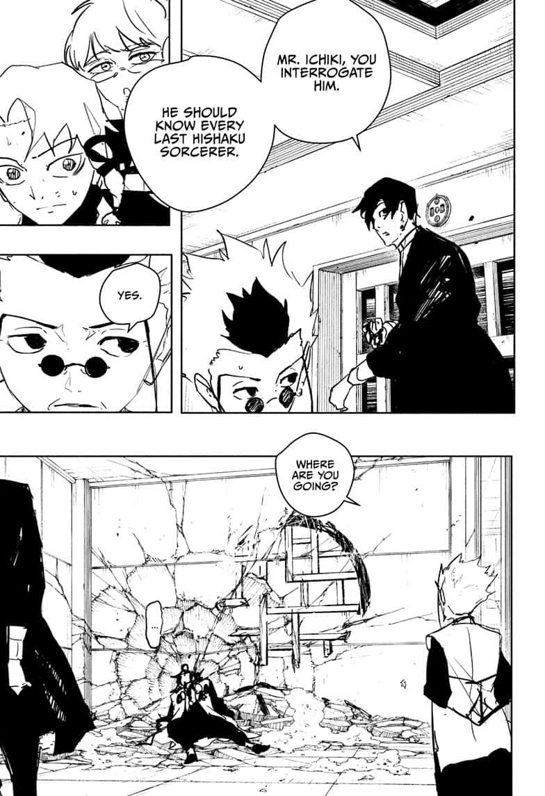 Kagurabachi Manga Chapter 95 page 11 - Flood