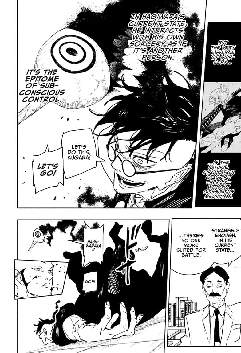 Kagurabachi Manga Chapter 98 page 14 - Ikuto Hagiwara, Worthless Commander