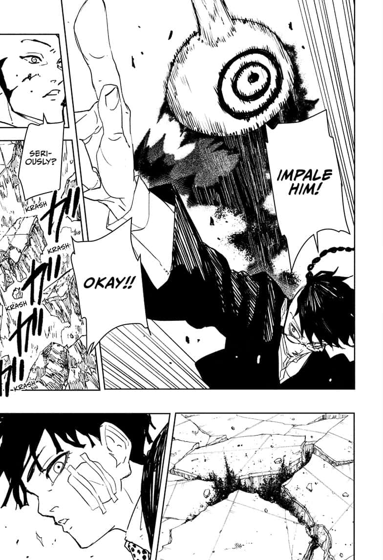 Kagurabachi Manga Chapter 98 page 17 - Ikuto Hagiwara, Worthless Commander