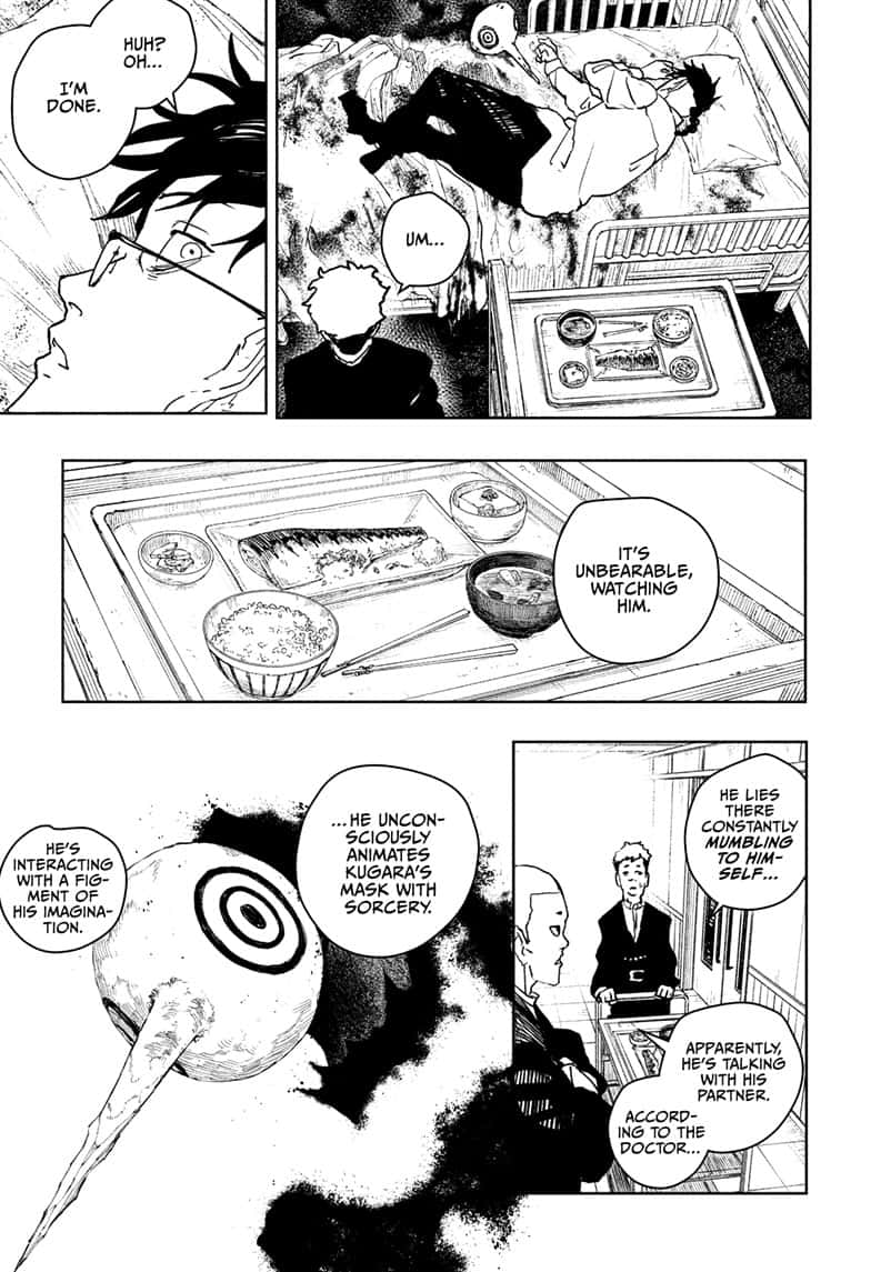 Kagurabachi Manga Chapter 98 page 5 - Ikuto Hagiwara, Worthless Commander