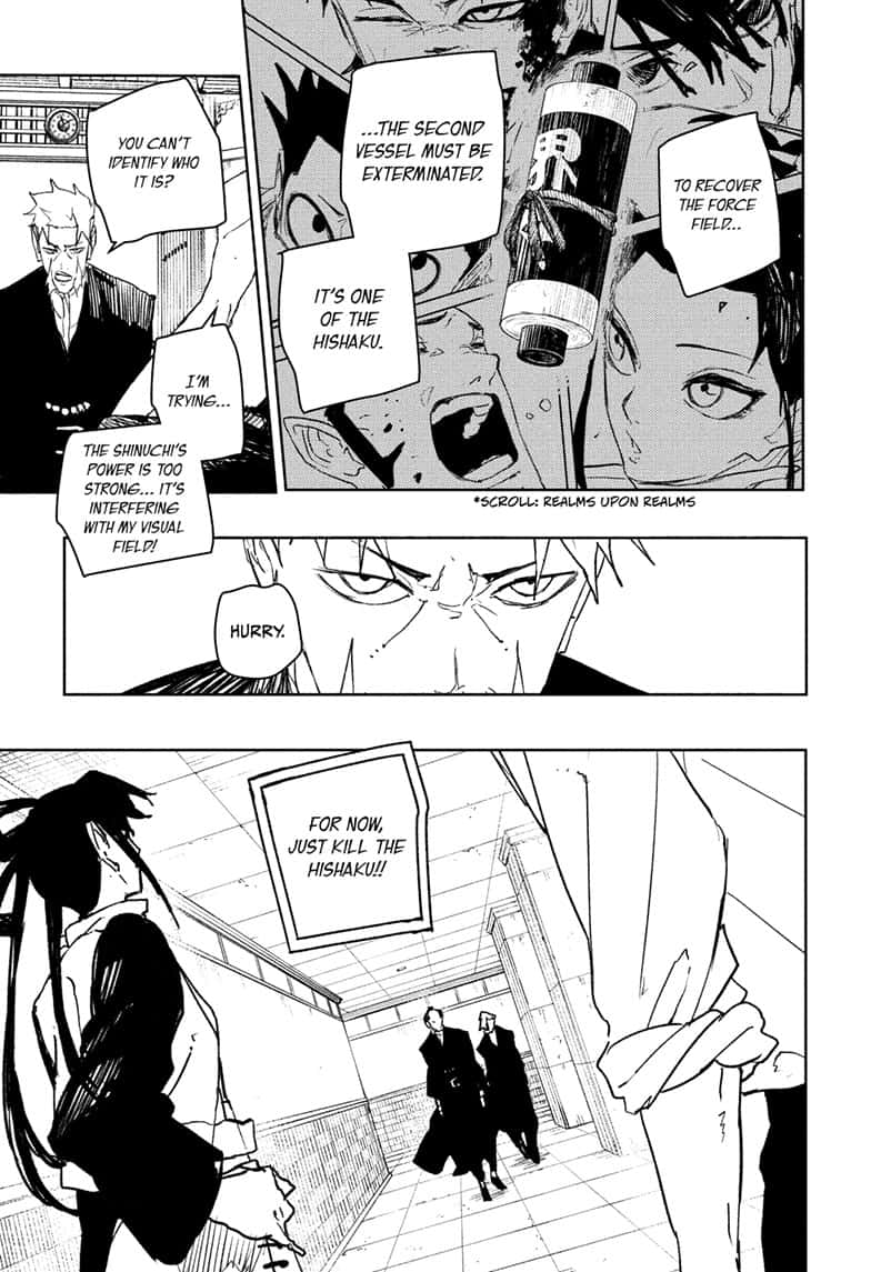 Kagurabachi Manga Chapter 98 page 9 - Ikuto Hagiwara, Worthless Commander