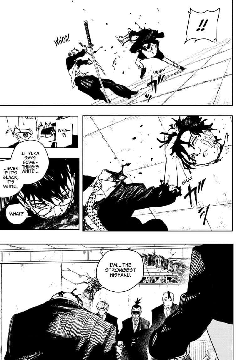 Kagurabachi Manga Chapter 99 page 11 - Strongest